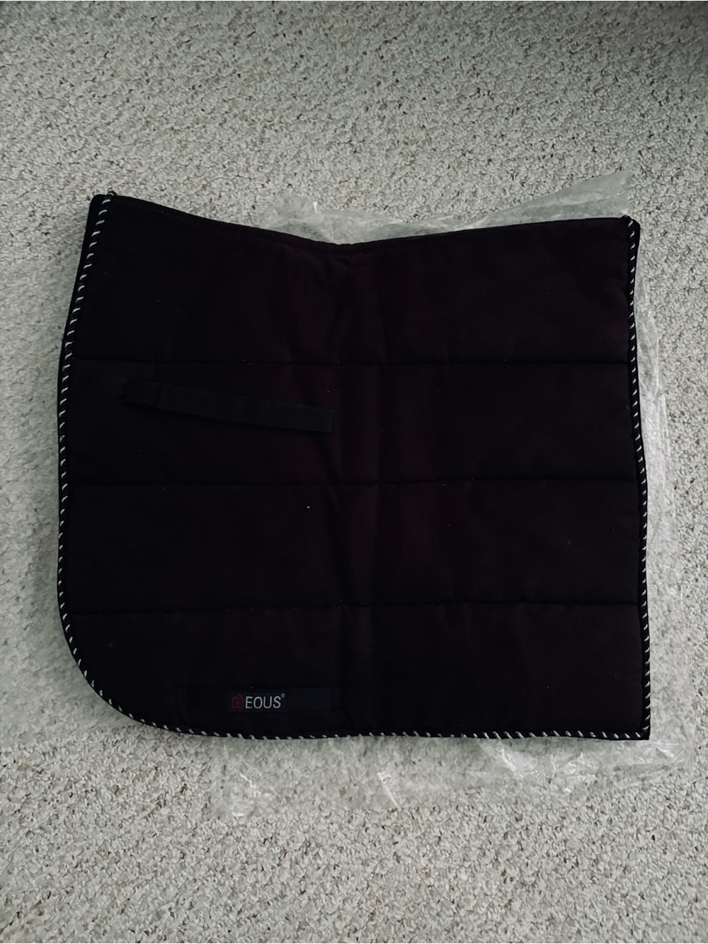 EOUS Technical Dressage Saddle Pad - Black